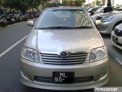 TOYOTA COROLLA 1.5 GL-l4-DOOR SEDAN A/T